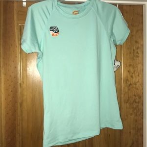 light blue rashguard